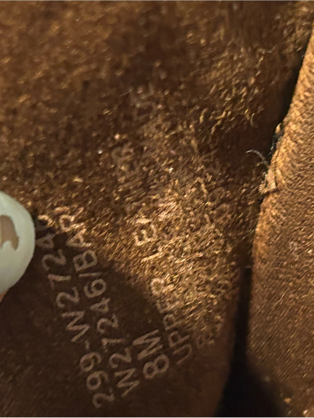 White Mountain Beige Suede Slip-On Clogs - Picture 4 of 4